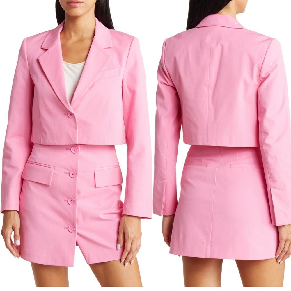 Derek Lam 10 Crosby Courtney Cropped Blazer